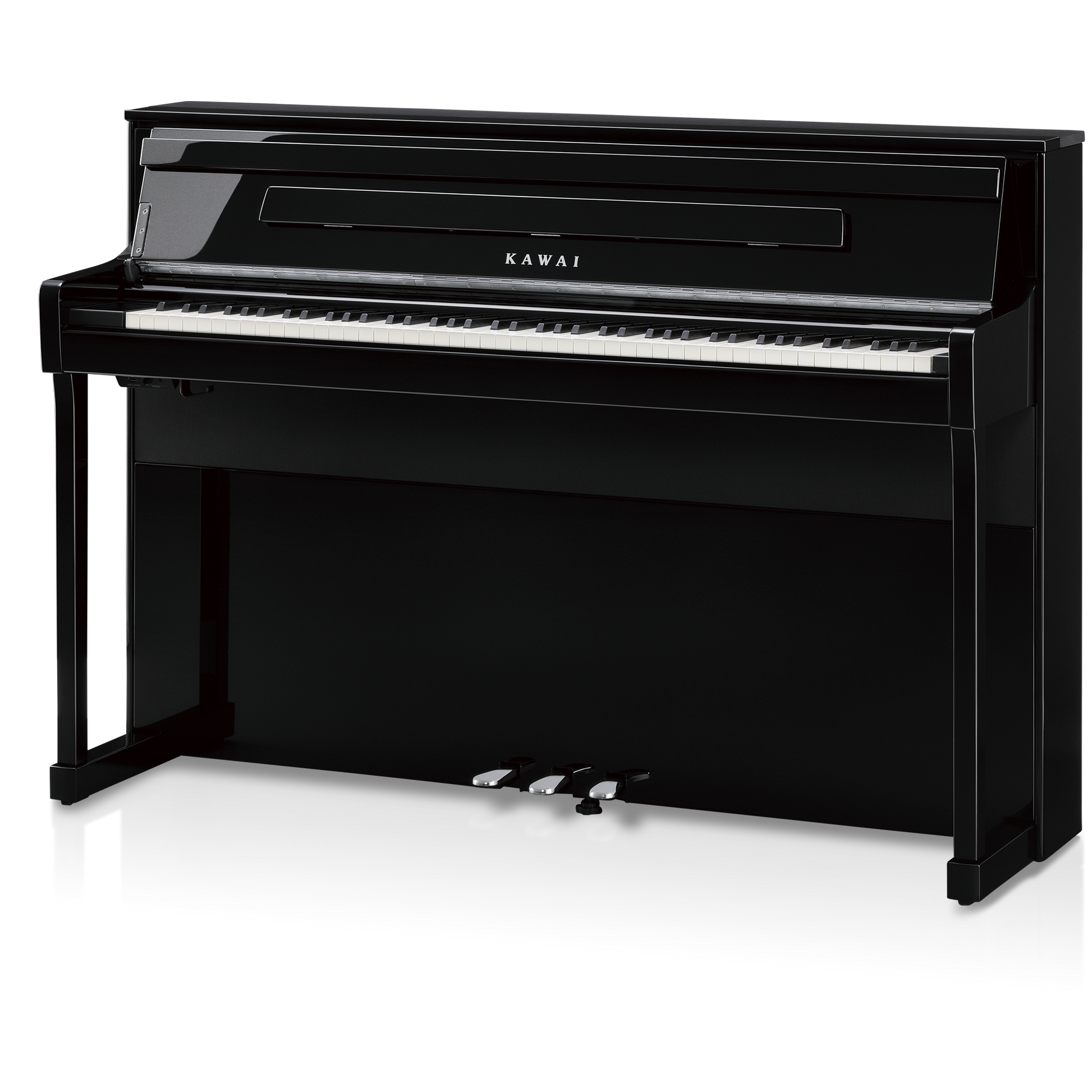 Kawai CA901 Digital Piano Value Package; Polished Ebony