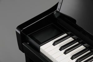 Kawai CA701 with Piano Stool & Kawai SH9 Headphones; Satin Black