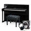 Kawai CA901 Digital Piano Concert Package; Polished Ebony