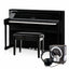 Kawai CA901 with Piano Stool & Kawai SH9 Headphones; Polished Ebony
