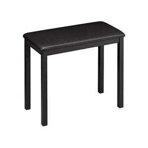 Casio CB7 Black Fixed Height Piano Stool with Metal Legs