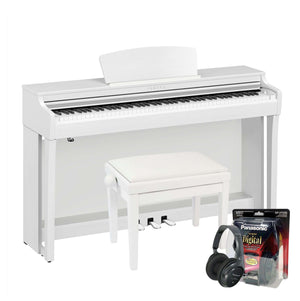 Yamaha CLP725WH White Value Package