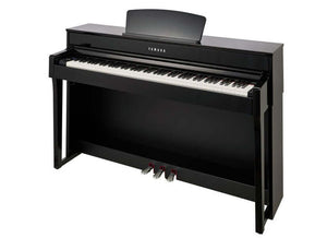 Yamaha CLP735PE Polished Ebony Digital Piano Value Package
