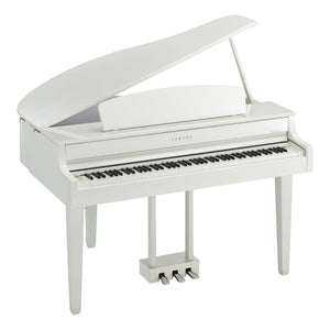 Yamaha CLP765GP Digital Grand Piano; Polished White | Free Delivery & Installation