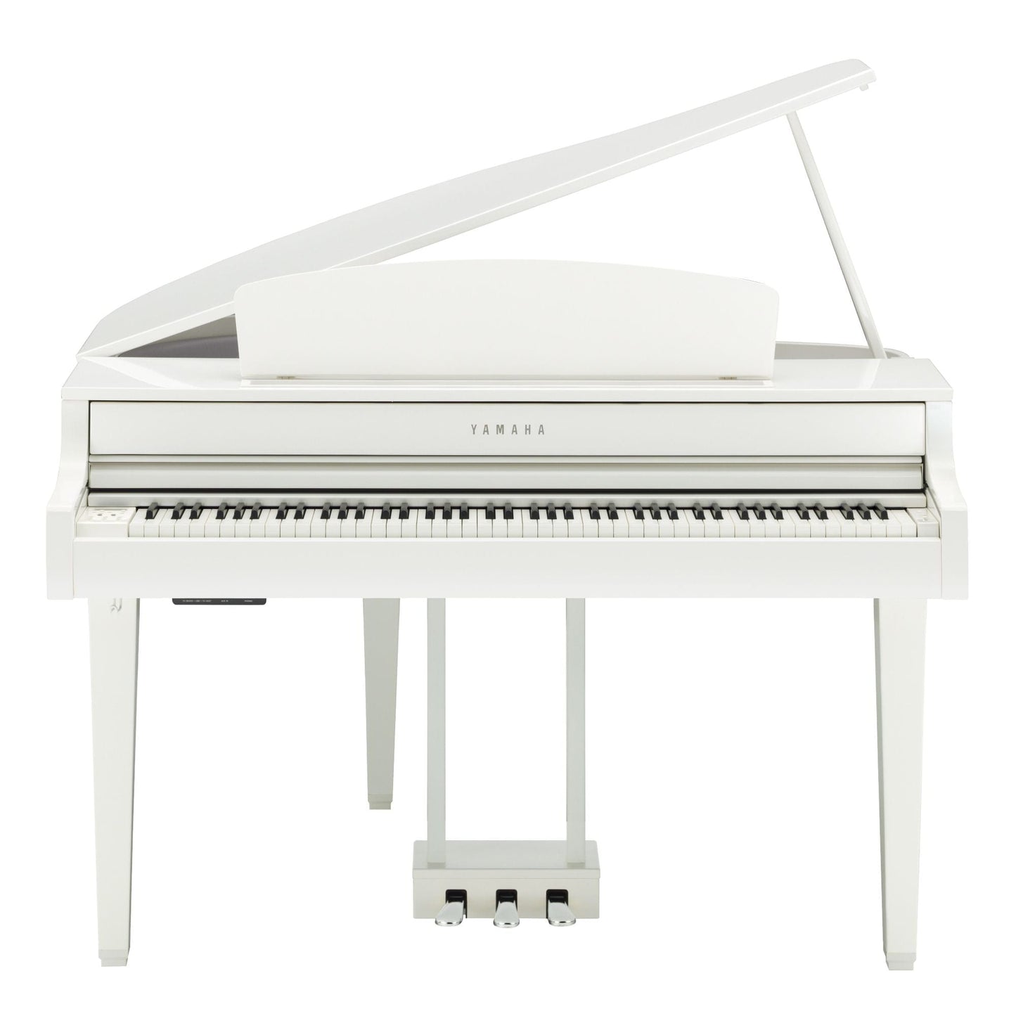 Yamaha CLP765GP Polished White Concert Package