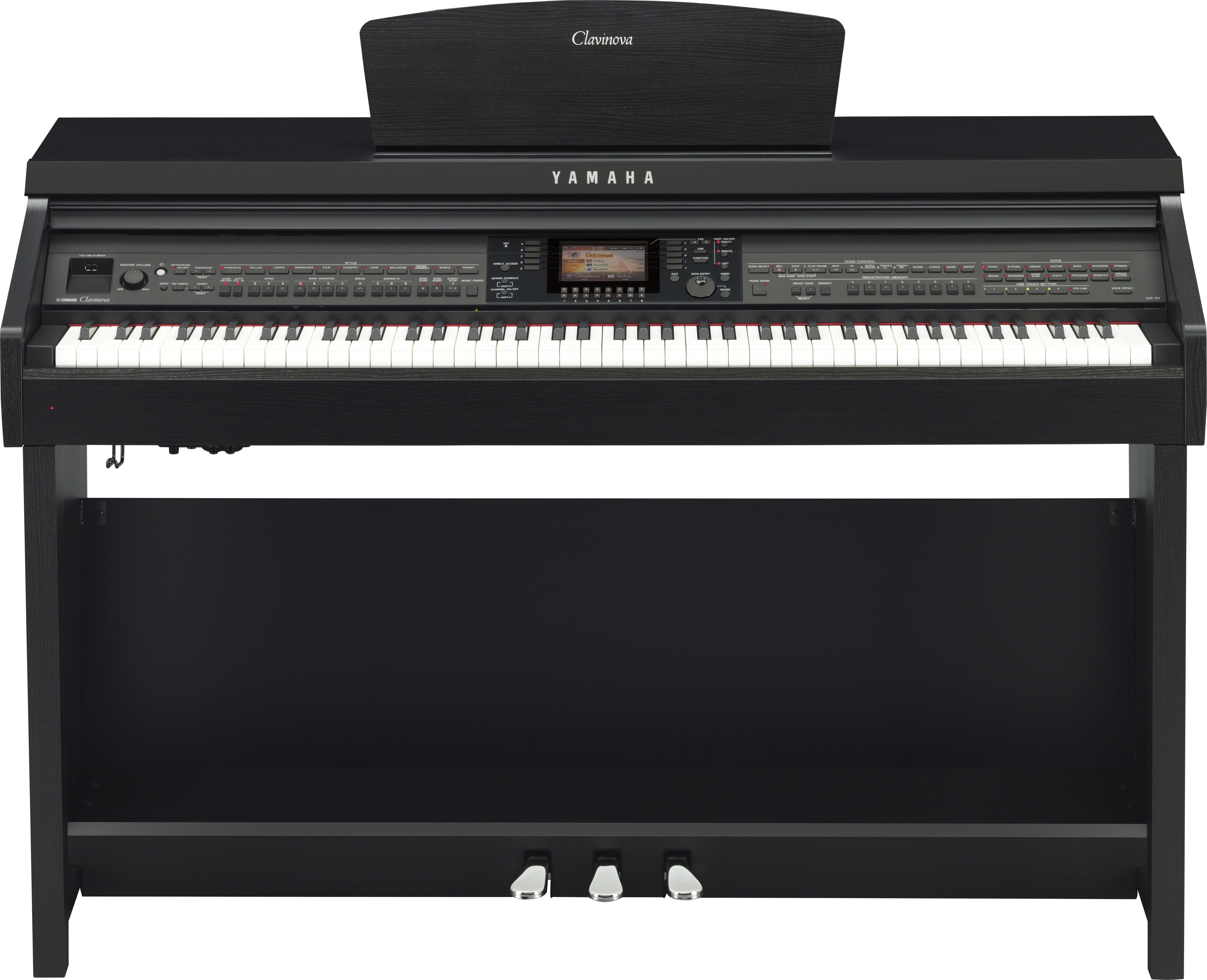 Yamaha CVP701 Clavinova Black | Bonners Music