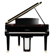 Yamaha C3X Grand Piano; Polished Ebony