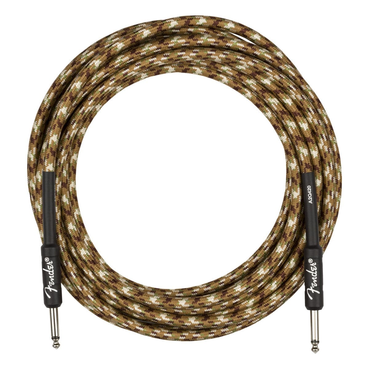 Fender Professional Series Instrument Cable Straight/Straight 18.6' Desert Camo