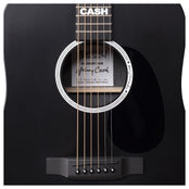 Martin DX Johnny Cash Black Acoustic Guitar