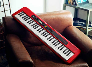 Casio CT-S200 61 Note Keyboard; Red
