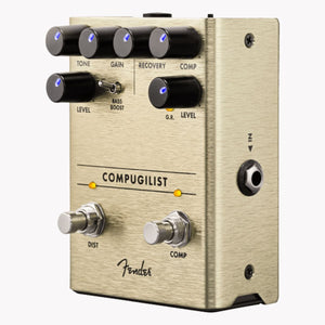 Fender Compugilist Compressor Distortion Guitar Effects Pedal