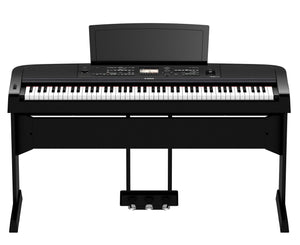 Yamaha DGX670 Black Piano Home Package