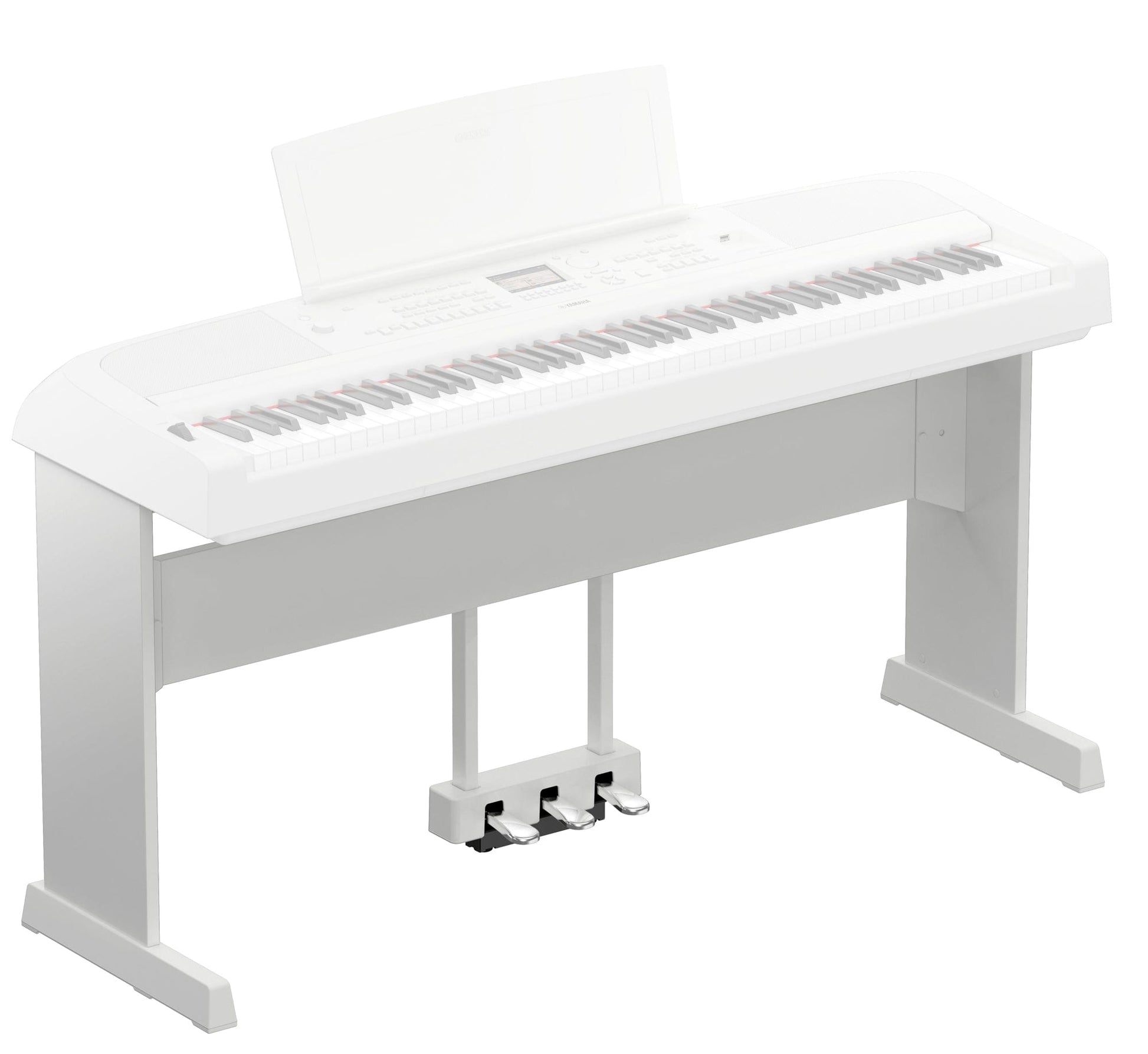 Yamaha DGX670 White Piano Elite Package