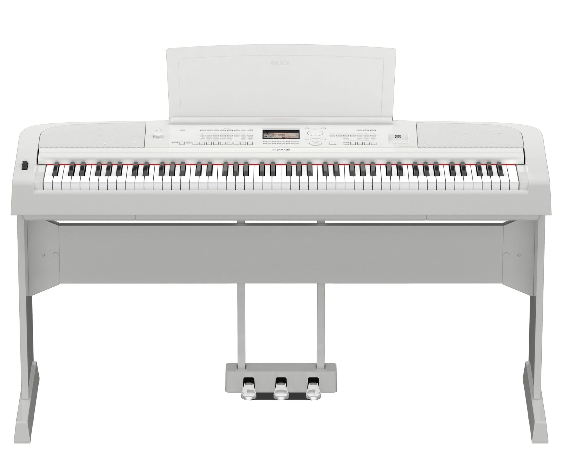 Yamaha DGX670 White Piano Elite Package