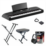 Yamaha DGX670 Black Piano Value Package