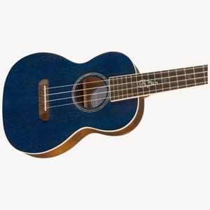Fender Dhani Harrison Tenor Ukulele Sapphire Blue