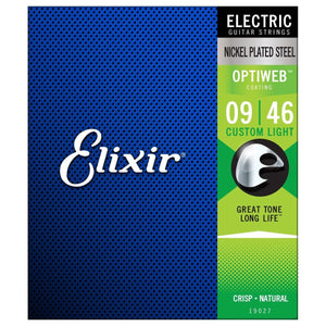 Elixir Optiweb Custom Light Electric Guitar String Set