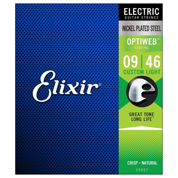 Elixir Optiweb Custom Light Electric Guitar String Set
