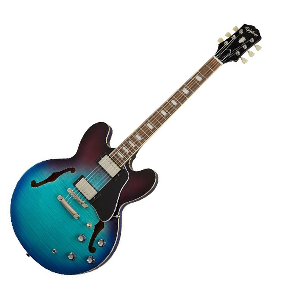 Epiphone ES-335 Figured; Blueberry Burst | Bonners Music