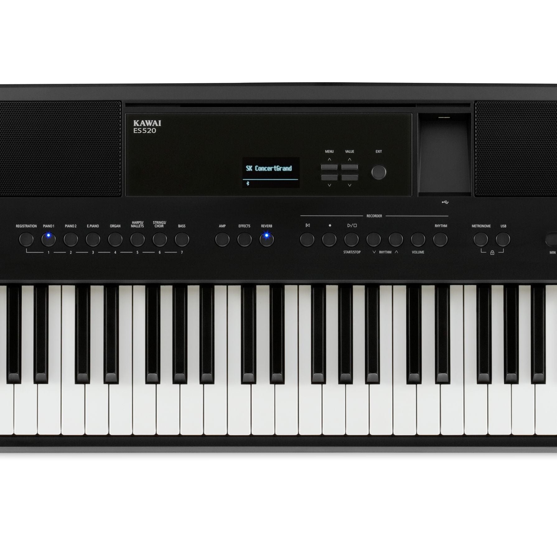 Kawai ES520 Digital Piano; Black Elite Package