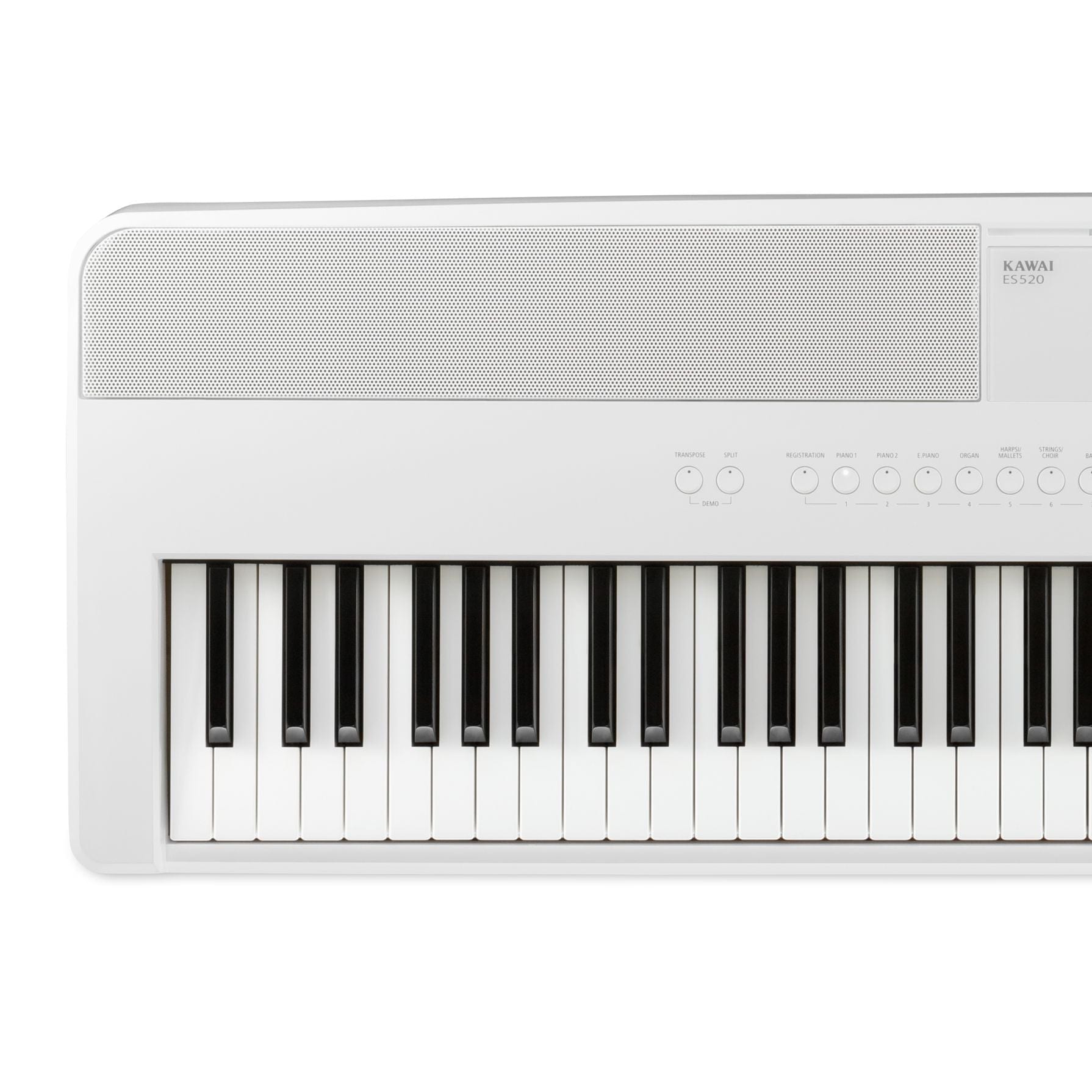 Kawai ES520 Digital Piano; White Upgraded Package