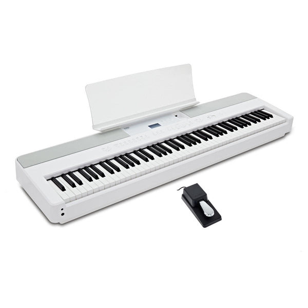 Kawai ES520 Digital Piano; White With FREE Wooden Stand