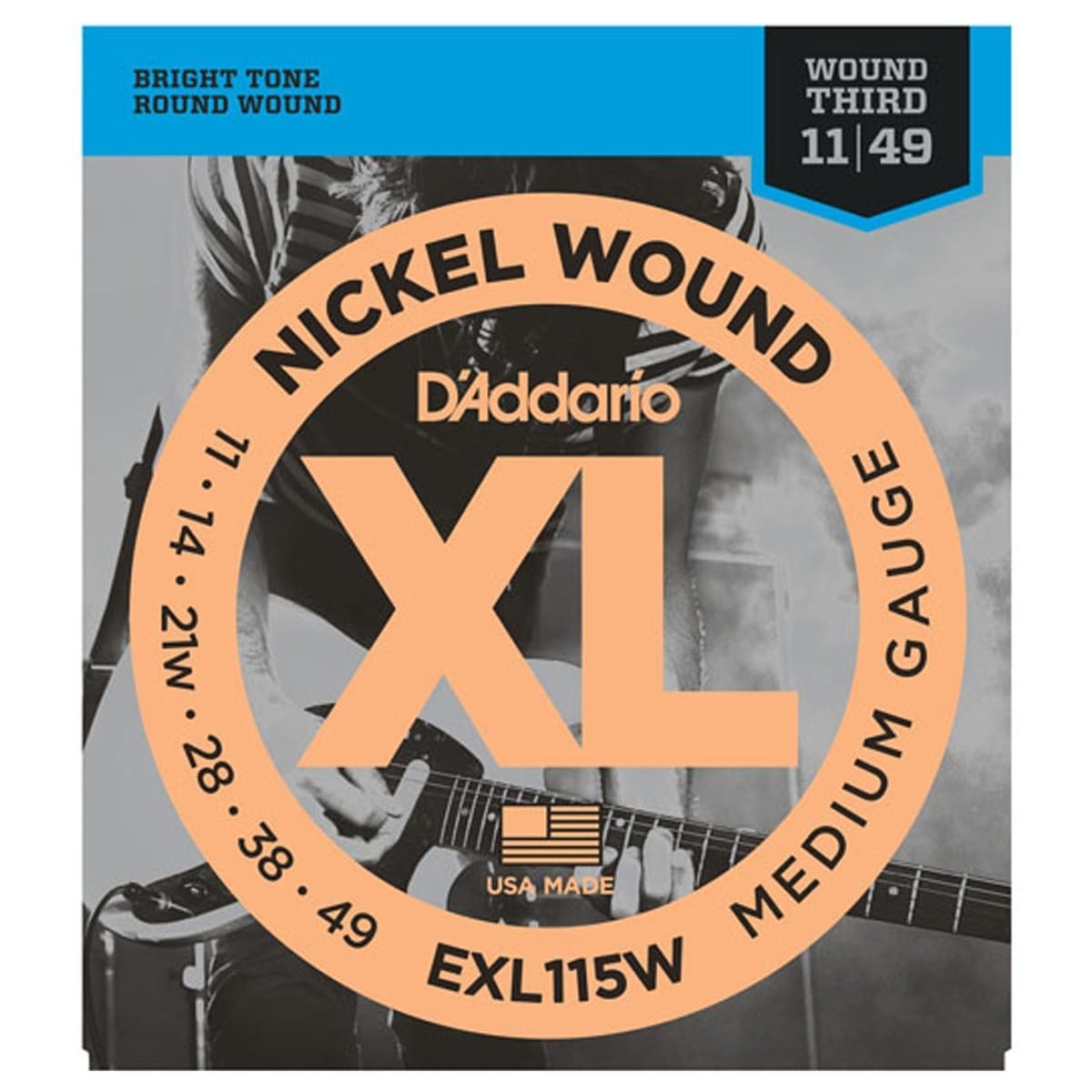 Daddario EXL115w Jazz Guitar String Set