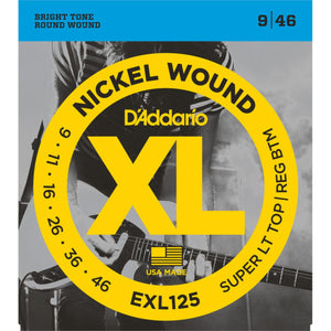 Daddario EXL125 Nickel Round Wound