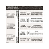 Daddario EXL157 Baritone Guitar String Set