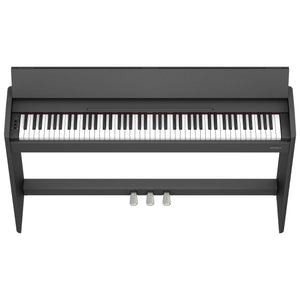 Roland F107 Digital Piano; Black Value Package