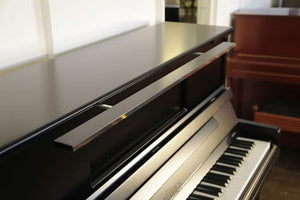Feurich 123 Vienna Premium Upright Piano; Satin Black