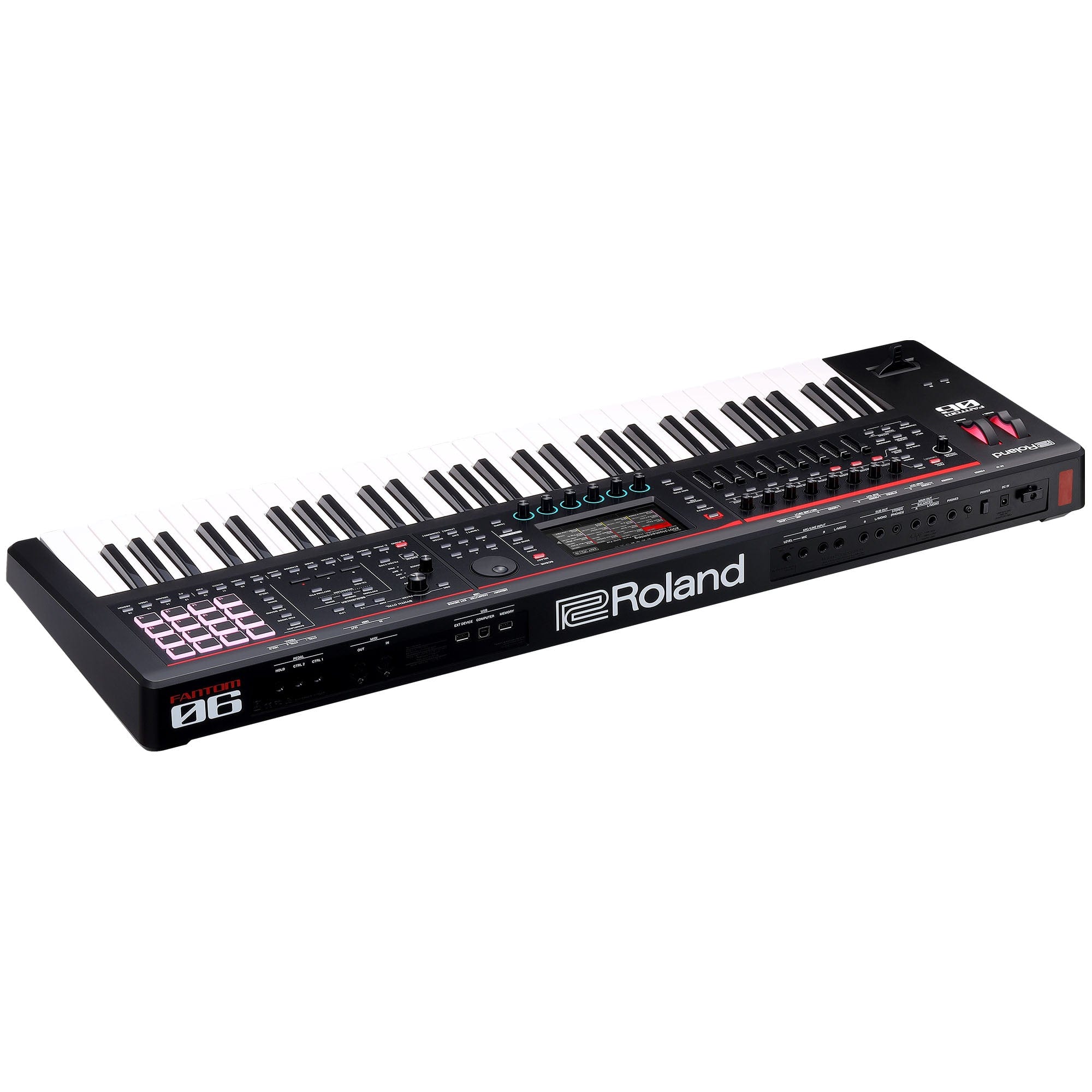 Roland FANTOM-06 61鍵MIDI Roland FANTOM-06 61 Note Synthesizer Keyboard | Bonners Music