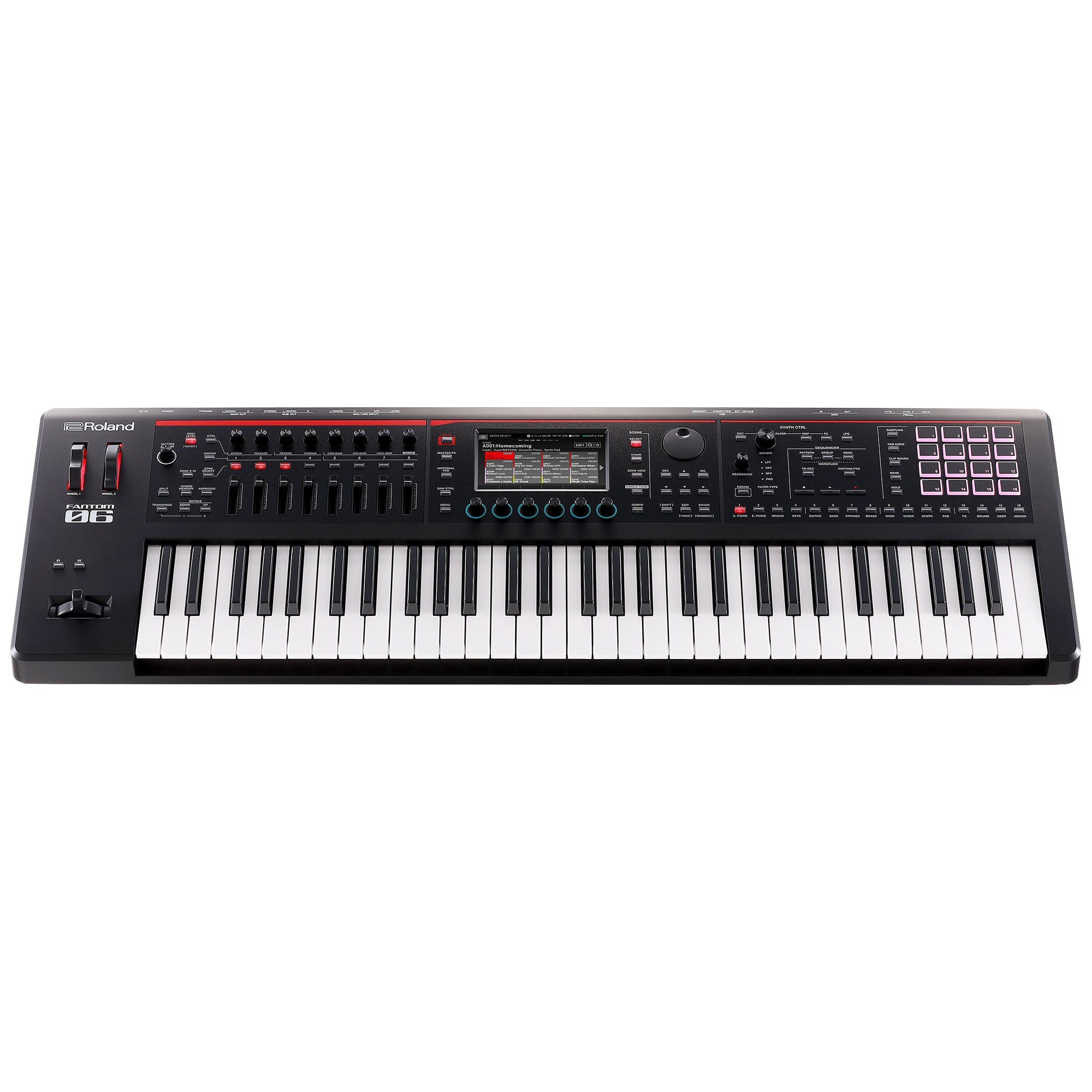 Roland FANTOM-06 61 Note Synthesizer Keyboard | Bonners Music