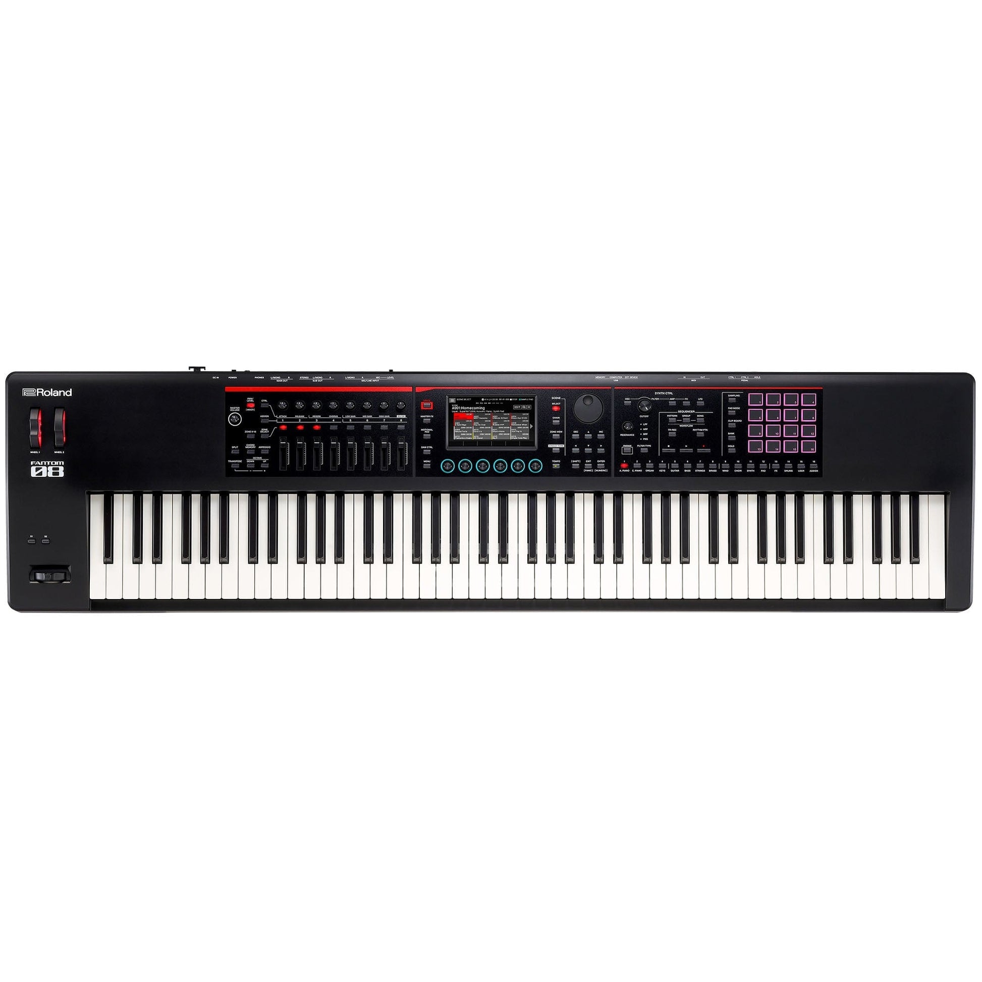 Roland FANTOM-08 88 Note Synthesizer Keyboard