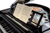 Feurich 162 Dynamic I Grand Piano; Polished Black With Chrome Fittings