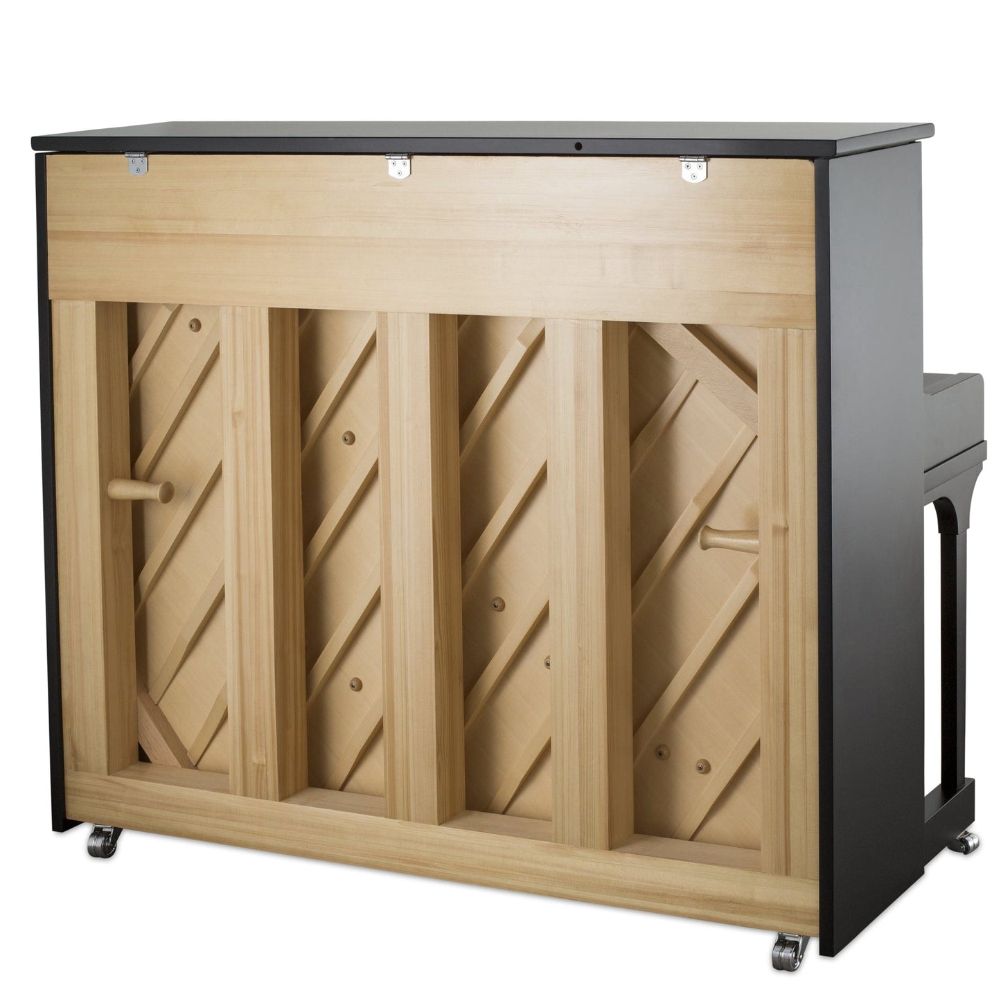 Feurich 123 Vienna Premium Upright Piano; Satin Walnut