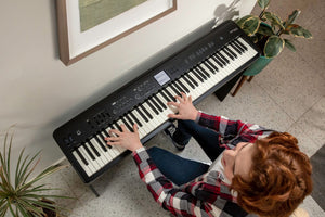 Roland FP-E50 Digital Piano with Interactive Accompaniments; Black