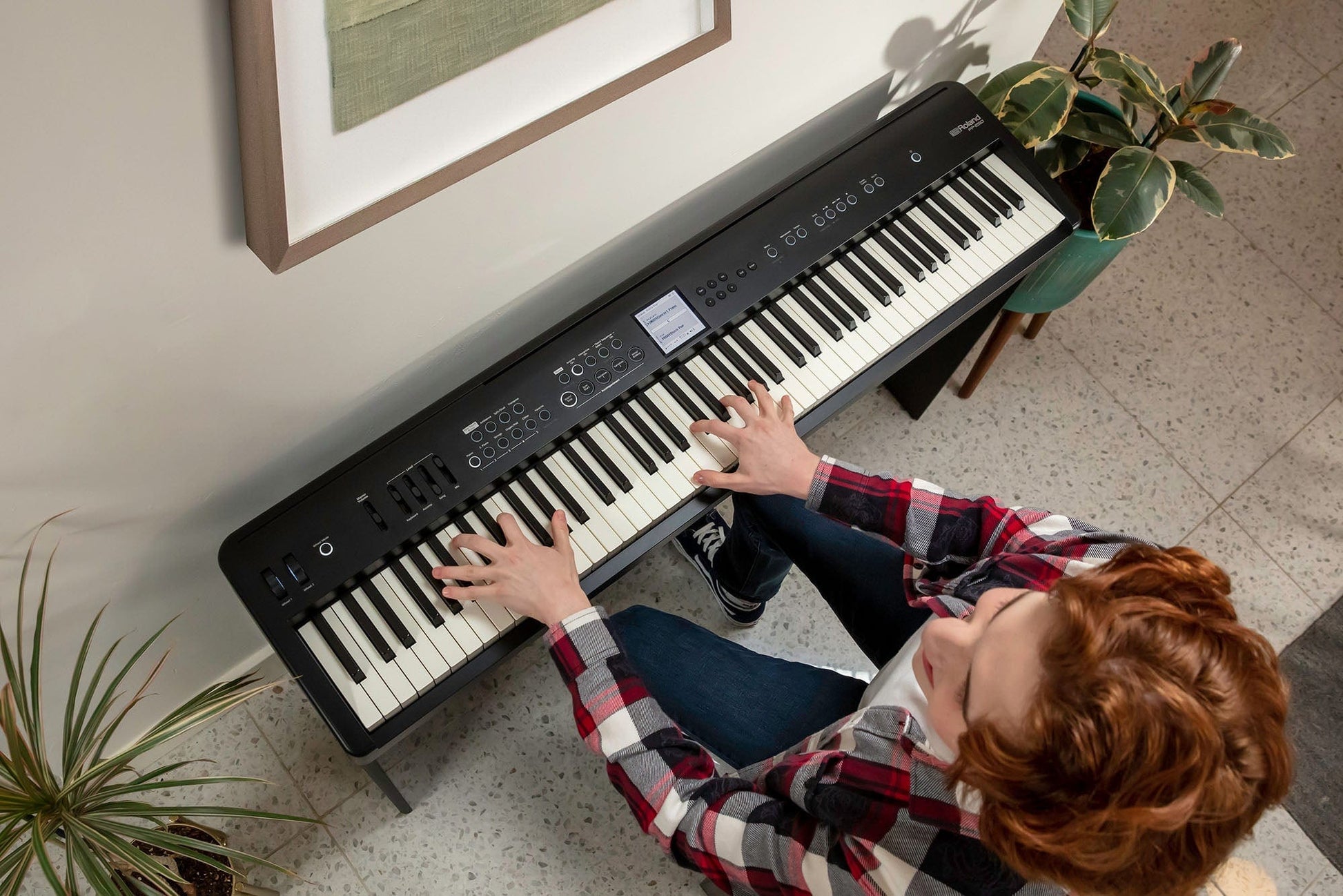Roland FP-E50 Digital Piano Home Package; Black