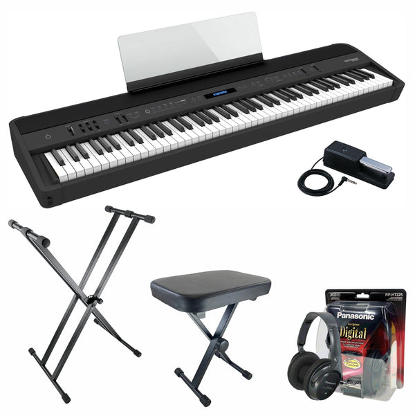 Roland FP90X Black Piano Value Package