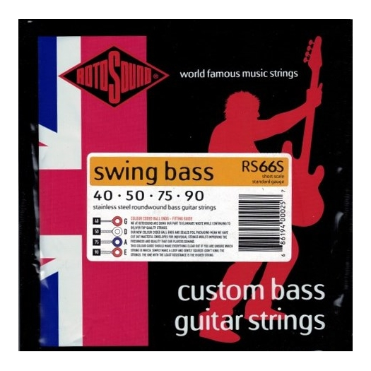 Rotosound RS66S Swing Bass Short Scale Bass Set