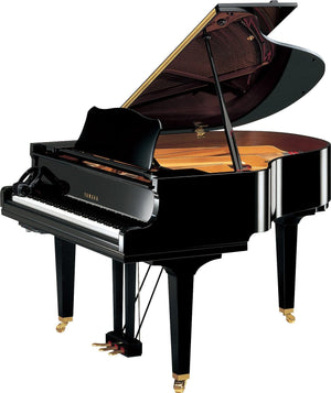 Yamaha GC1 SH3 Silent Grand Piano; Polished Ebony