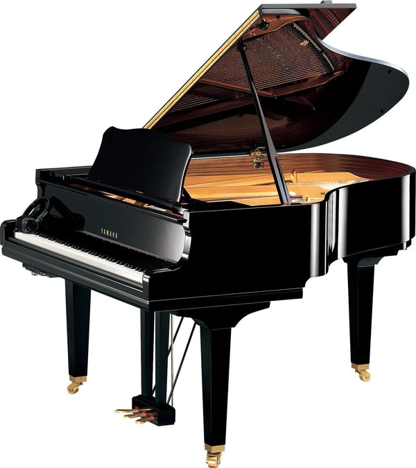 Yamaha GC2 SH3 Silent Grand Piano; Polished Ebony