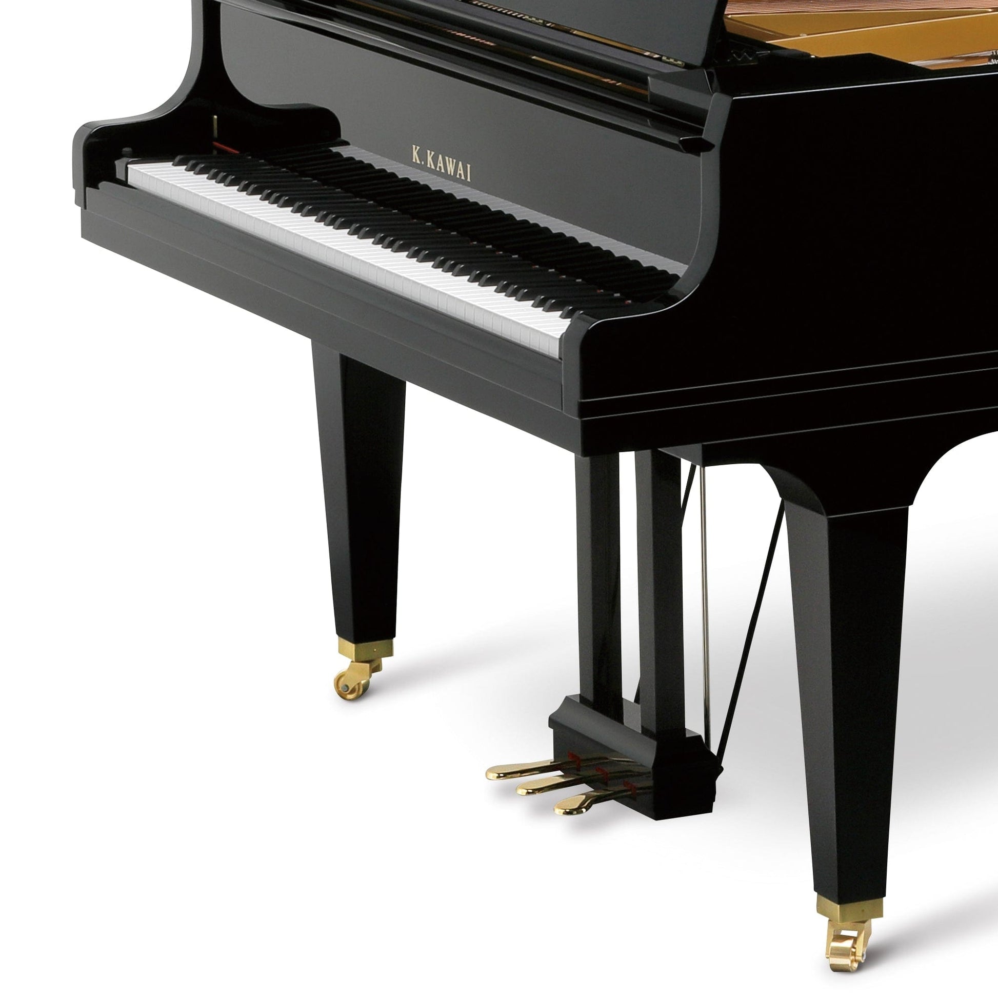 Kawai GL30 166cm Grand Piano; Polished Ebony