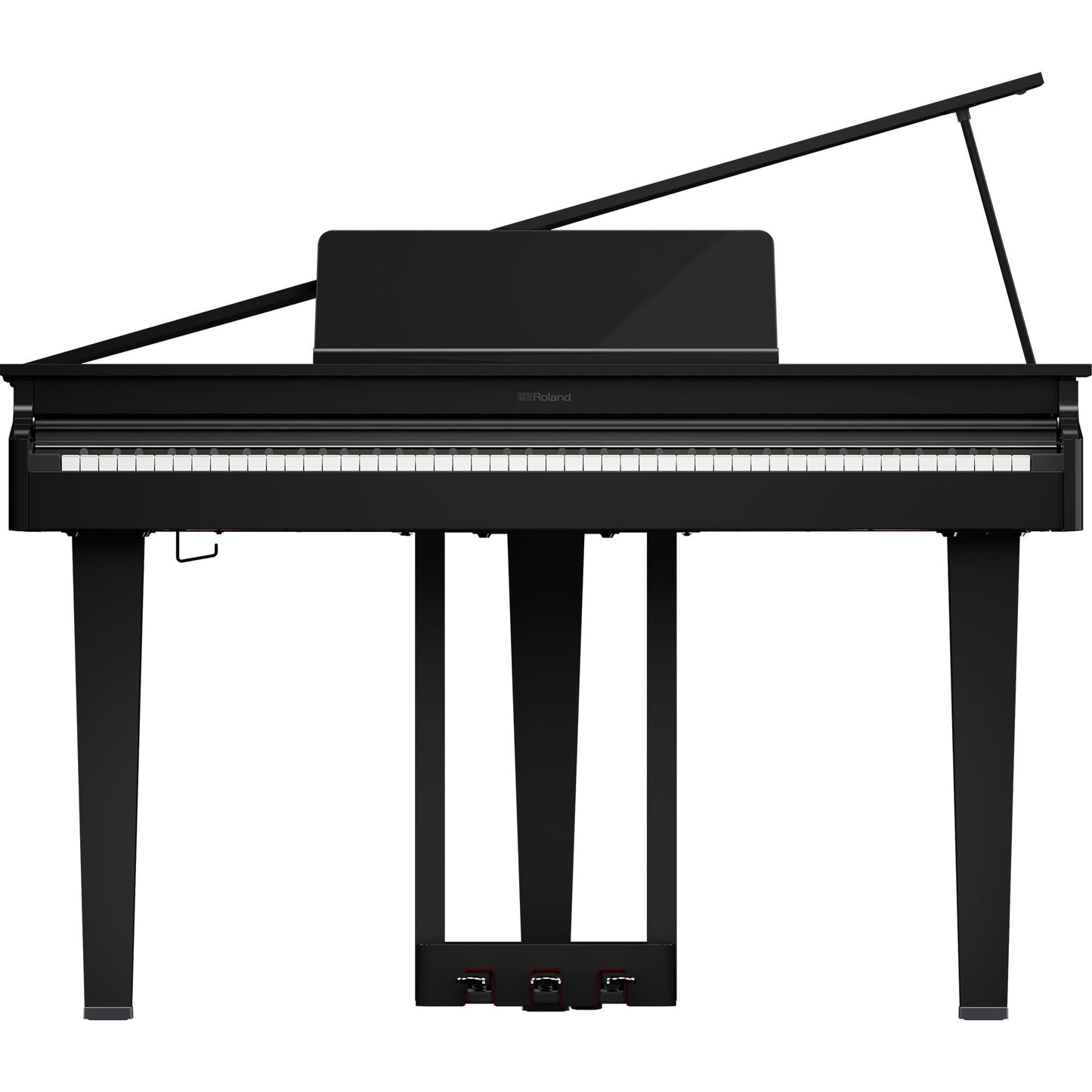 Roland GP3 Digital Compact Grand Piano Value Package; Polished Ebony