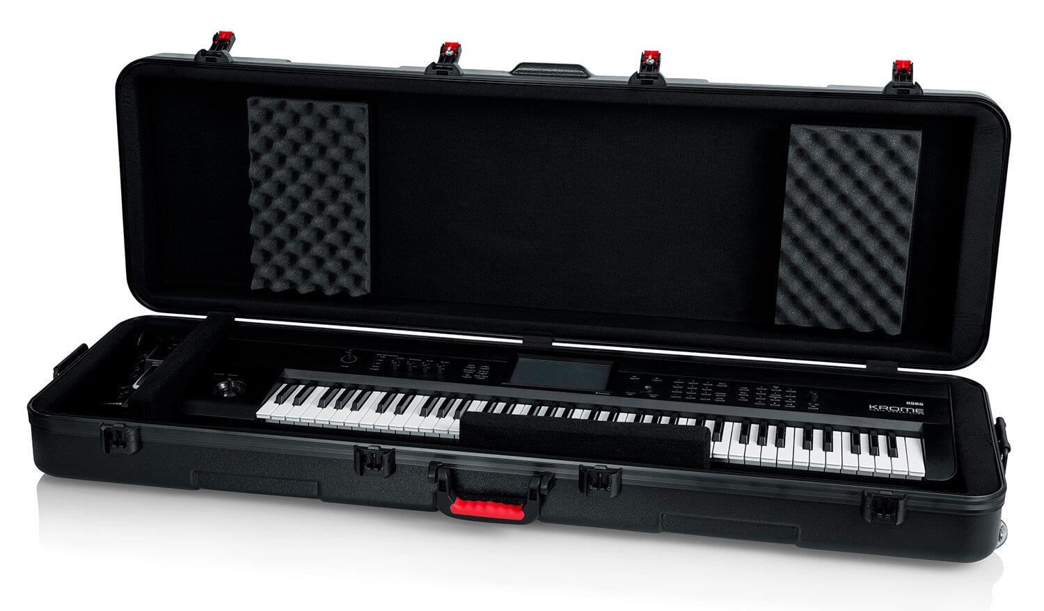 Gator 88 Note Slimline Moulded Keyboard Case With TSA Locks
