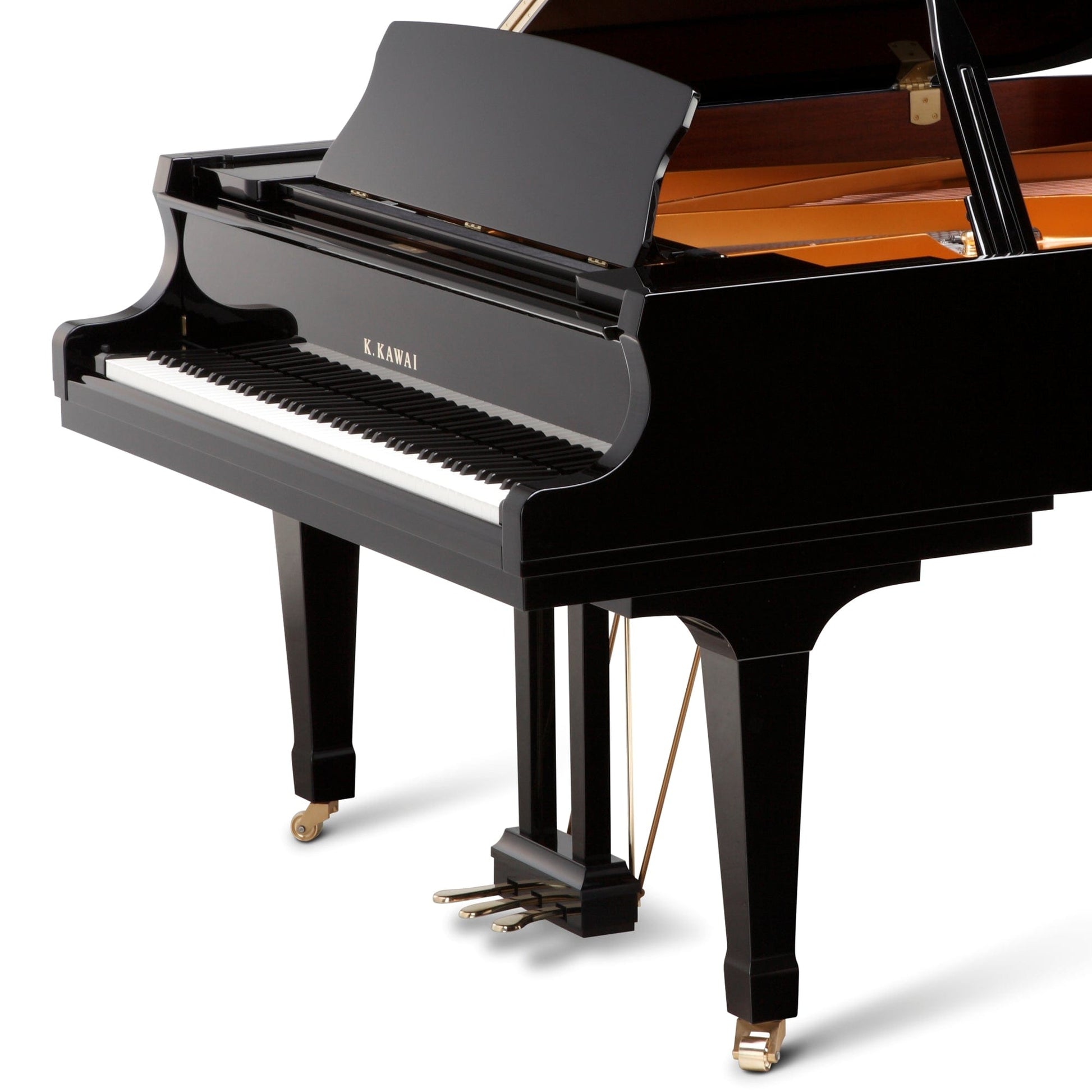 Kawai GX3 188cm Grand Piano; Polished Ebony