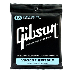 Gibson VR9 Vintage Reissue 9-42 Electric Guitar Strings