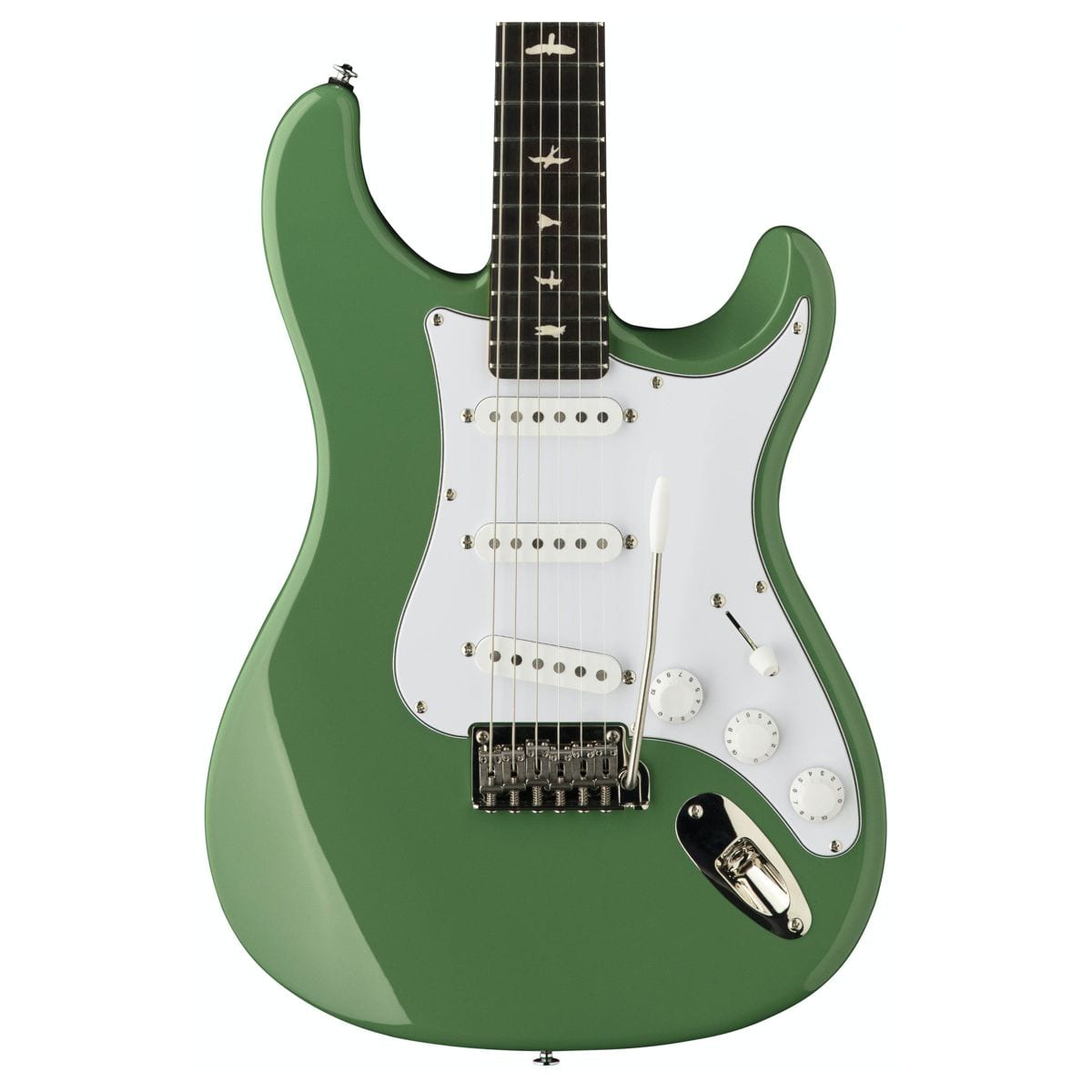 PRS SE John Mayer Silver Sky Ever Green Guitar