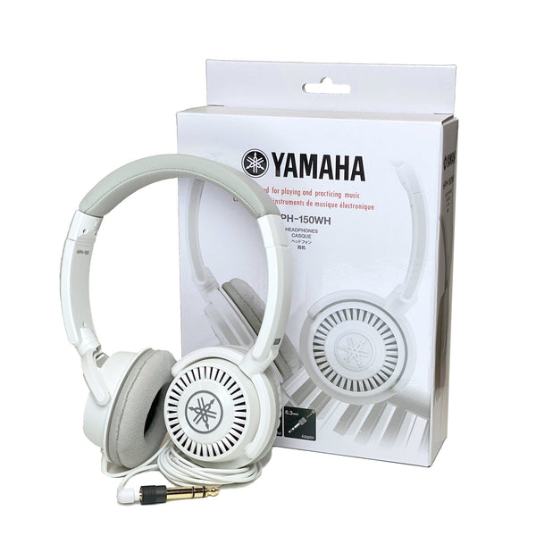 Yamaha HPH150 Headphones; White