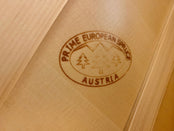 Perzina UP130 Upright Piano; Black Polished